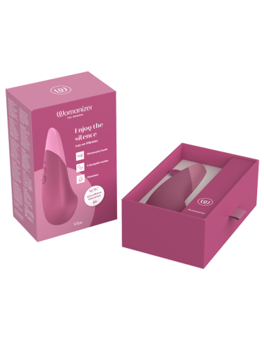 WOMANIZER VIBE LAY ON SILENT VIBRATOR DUSKY PINK