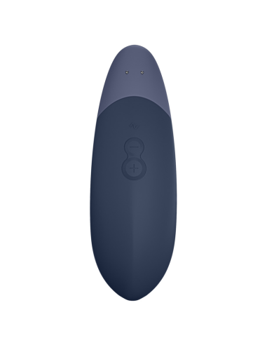 WOMANIZER VIBE LAY ON SILENT VIBRATOR DARK BLUE