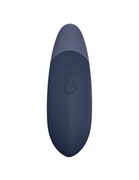 WOMANIZER VIBE LAY ON SILENT VIBRATOR DARK BLUE