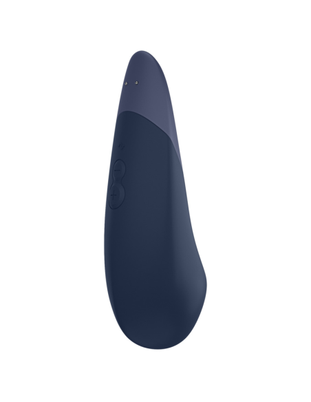 WOMANIZER VIBE LAY ON SILENT VIBRATOR DARK BLUE