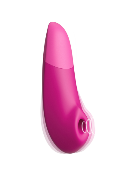 WOMANIZER ENHANCE CLITORIAL STIMULATOR VIBRANT PINK