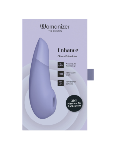 WOMANIZER ENHANCE CLITORIAL STIMULATOR LILAC