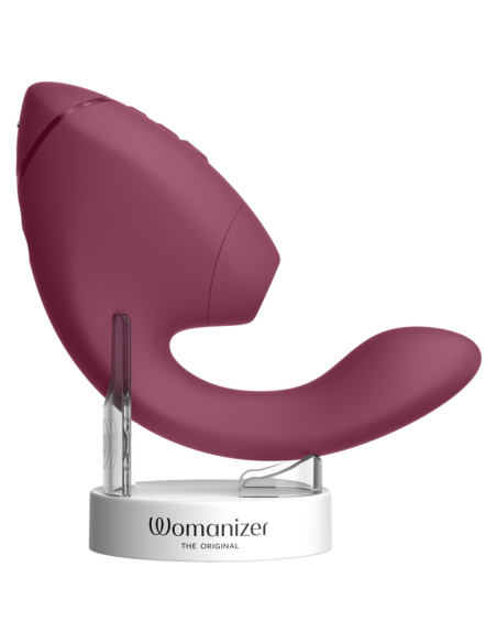 WOMANIZER DUO NEXT DUAL CLITORAL G SPOT STIMULATOR DUSKY PINK