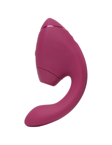 WOMANIZER DUO NEXT DUAL CLITORAL G SPOT STIMULATOR DUSKY PINK