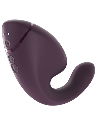WOMANIZER DUO NEXT DUAL CLITORAL G SPOT STIMULATOR DARK PURPLE