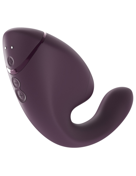 WOMANIZER DUO NEXT DUAL CLITORAL G SPOT STIMULATOR DARK PURPLE