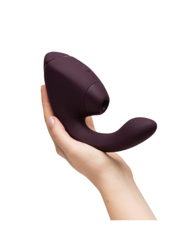 WOMANIZER DUO NEXT DUAL CLITORAL G SPOT STIMULATOR DARK PURPLE