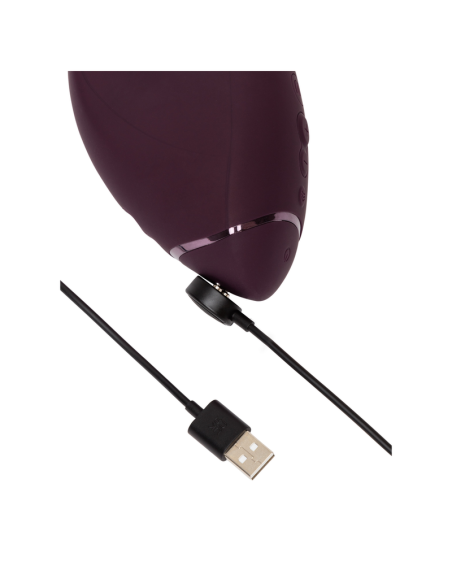 WOMANIZER DUO NEXT DUAL CLITORAL G SPOT STIMULATOR DARK PURPLE