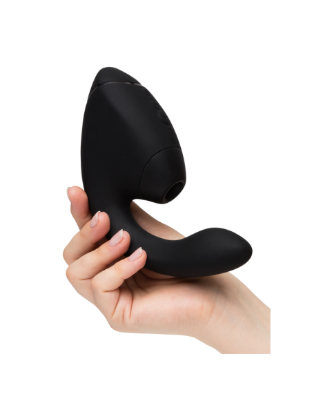 WOMANIZER DUO NEXT DUAL CLITORAL G SPOT STIMULATOR BLACK