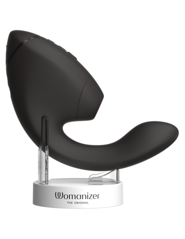WOMANIZER DUO NEXT DUAL CLITORAL G SPOT STIMULATOR BLACK