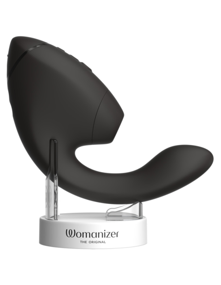 WOMANIZER DUO NEXT DUAL CLITORAL G SPOT STIMULATOR BLACK