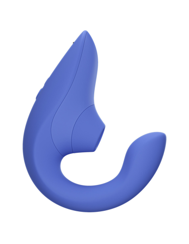 WOMANIZER BLEND RABBIT VIBRATOR STIMULATOR VIBRANT BLUE