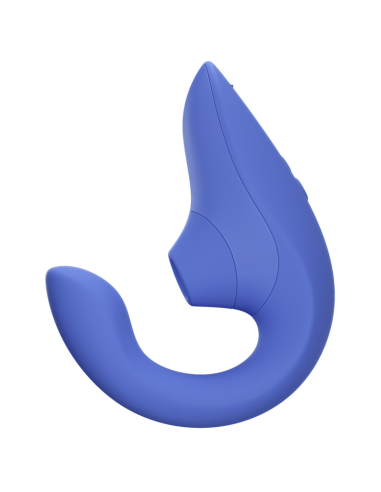 WOMANIZER BLEND RABBIT VIBRATOR STIMULATOR VIBRANT BLUE