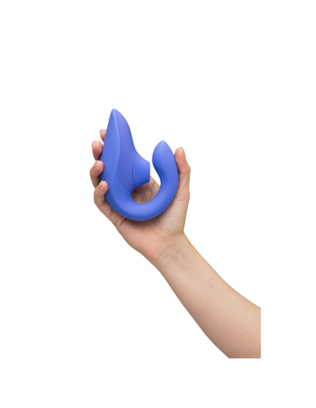 WOMANIZER BLEND RABBIT VIBRATOR STIMULATOR VIBRANT BLUE