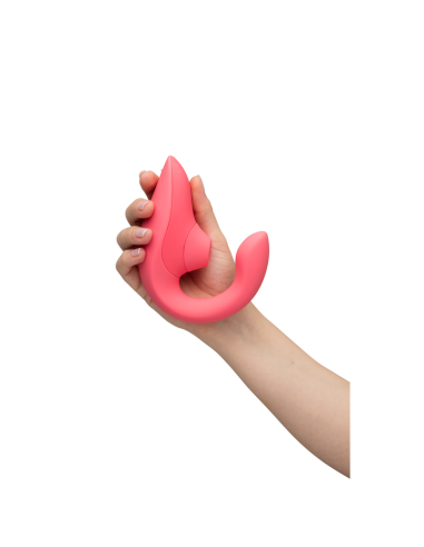 WOMANIZER BLEND RABBIT VIBRATOR STIMULATOR VIBRANT ROSE