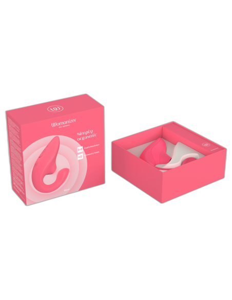 WOMANIZER BLEND RABBIT VIBRATOR STIMULATOR VIBRANT ROSE