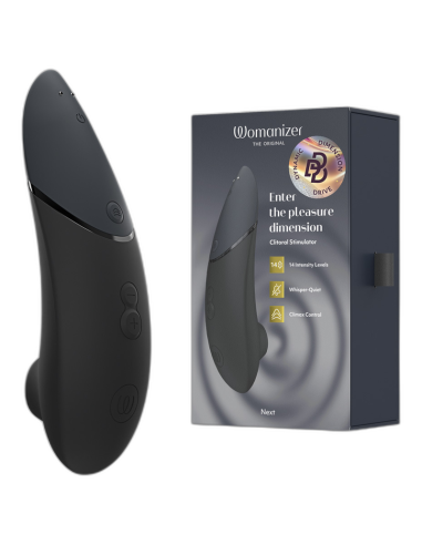 WOMANIZER NEXT CLITORIAL STIMULATOR BLACK