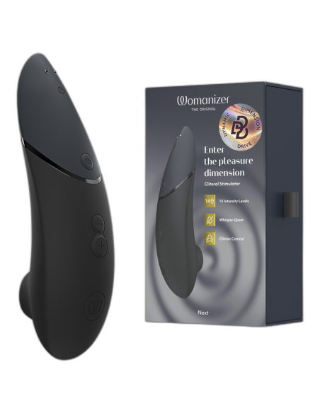 WOMANIZER NEXT CLITORIAL STIMULATOR BLACK