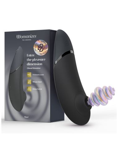 WOMANIZER NEXT CLITORIAL STIMULATOR BLACK