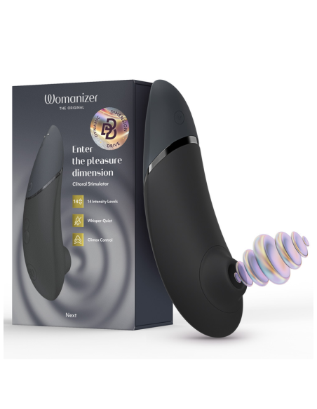 WOMANIZER NEXT CLITORIAL STIMULATOR BLACK