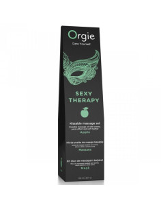 ORGIE LIPS MASSAGE APPLE KISSABLE MASSAGE SET 100 ML 2