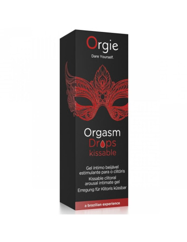 ORGIE ORGASM DROPS KISSABLE CLITORAL AROUSAL 30 ML