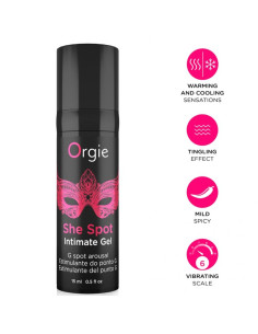 ORGIE SHE SPOT G SPOT AROUSAL INTIMATE GEL 15 ML