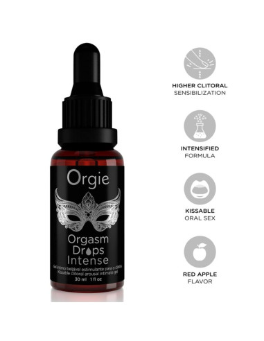 ORGIE ORGASM DROPS INTENSE EXTREME CLITORAL AROUSAL 30 ML