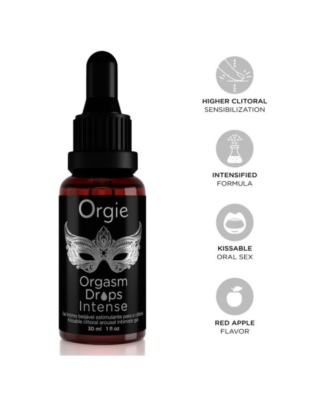 ORGIE ORGASM DROPS INTENSE EXTREME CLITORAL AROUSAL 30 ML