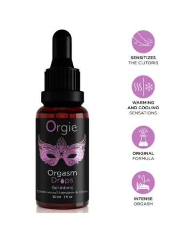 ORGIE ORGASM DROPS CLITORAL AROUSAL 30 ML