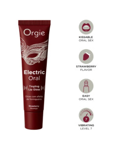 ORGIE ELECTRIC ORAL TINGLING LIP GLOSS 15 ML