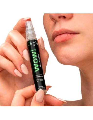 ORGIE WOW MENTHOL AND EUCALYPTUS BUCCAL SPRAY 10 ML