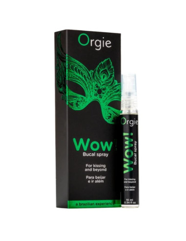ORGIE WOW MENTHOL AND EUCALYPTUS BUCCAL SPRAY 10 ML