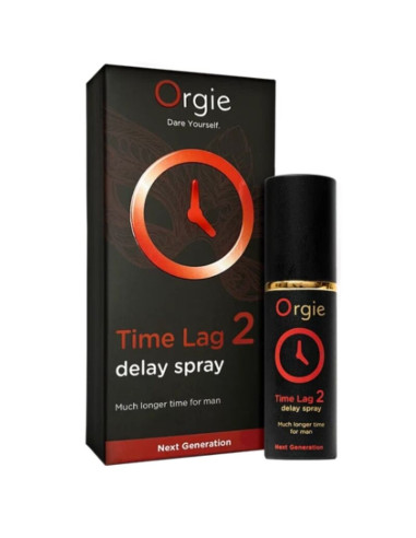 ORGIE TIME LAG 2 DELAY SPRAY ANESTHETIC FREE 10 ML