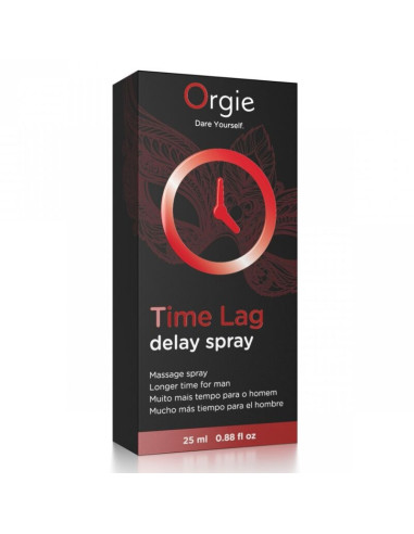 ORGIE TIME LAG DELAY SPRAY ANESTHETIC FREE 25 ML
