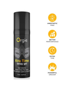 ORGIE XTRA TIME DELAY GEL ANESTHETIC FREE 15 ML