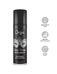 ORGIE XTRA TIME SILICONE DELAY SERUM ANESTHETIC FREE 15 ML