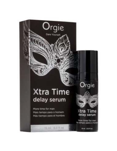 ORGIE XTRA TIME SILICONE DELAY SERUM ANESTHETIC FREE 15 ML