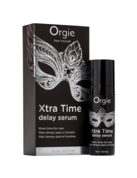 ORGIE XTRA TIME SILICONE DELAY SERUM ANESTHETIC FREE 15 ML