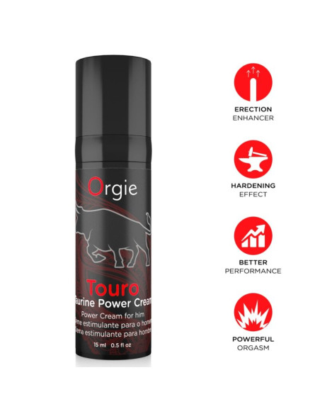 ORGIE TOURO ERECTION ENHANCER CREAM 15 ML