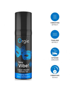 ORGIE SEXY VIBE LIQUID VIBRATOR 15 ML