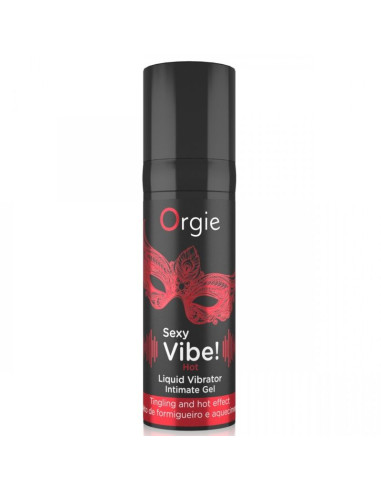 ORGIE SEXY VIBE HOT WARMING LIQUID VIBRATOR 15 ML