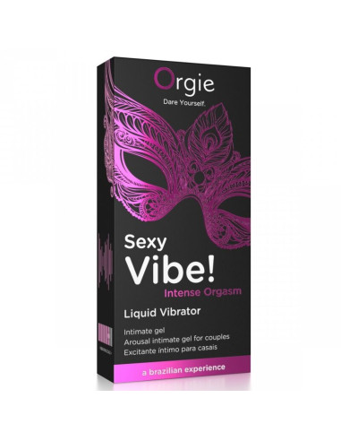 ORGIE SEXY VIBE INTENSE ORGASM MULTIPLE SENSATIONS INTIMATE GEL 15 ML