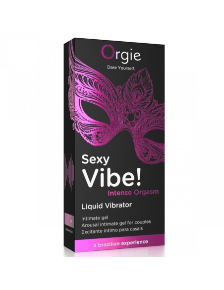 ORGIE SEXY VIBE INTENSE ORGASM MULTIPLE SENSATIONS INTIMATE GEL 15 ML