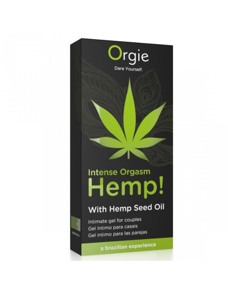 ORGIE HEMP INTENSE ORGASM MULTIPLE SENSATIONS INTIMATE GEL 15 ML