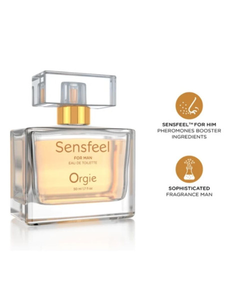 ORGIE SENSFEEL FOR MAN PHEROMONE BOOSTER EAU DE TOILETTE 50 ML