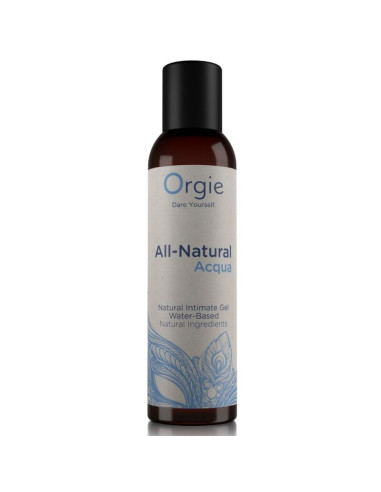 ORGIE ALL NATURAL ACQUA WATER BASED INTIMATE GEL 150 ML