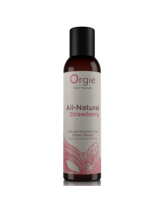ORGIE ALL NATURAL STRAWBERRY KISSABLE WATER BASED INTIMATE GEL 150 ML 2