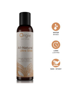 ORGIE ALL NATURAL ULTRA SLIDE WATER BASED INTIMATE GEL 150 ML