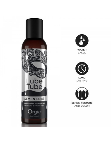 ORGIE LUBE TUBE SEMEN LUBE WATER BASED INTIMATE GEL 150 ML